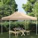 Prolenta Maison Exclusive Partytent, dak, 4,5 x 3 meter, beige, 270 g/m²
