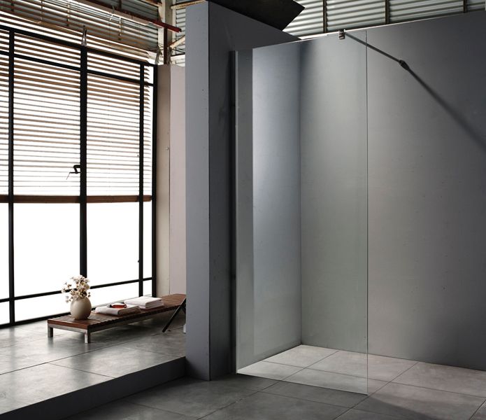 Badkamerplanet Douchewand Walk In Nano met Profiel 100x200 cm - Chroom