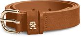 Tommy Hilfiger Riem Leer Unisex Cognac