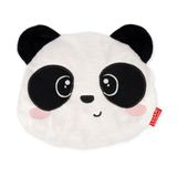 Legami - Mini thermo-kussen met lijnzaad, warme kussens, van lijnzaad, lavendelgeur, polyester en katoen, geeft ontspanning, panda-thema, gebruik in de magnetron of in de koelkast, 18 x 19 x 2,5 cm