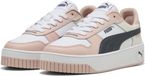 PUMA Carina Street Dames Sneakers - PUMA White-Strong Gray-Rose Quartz