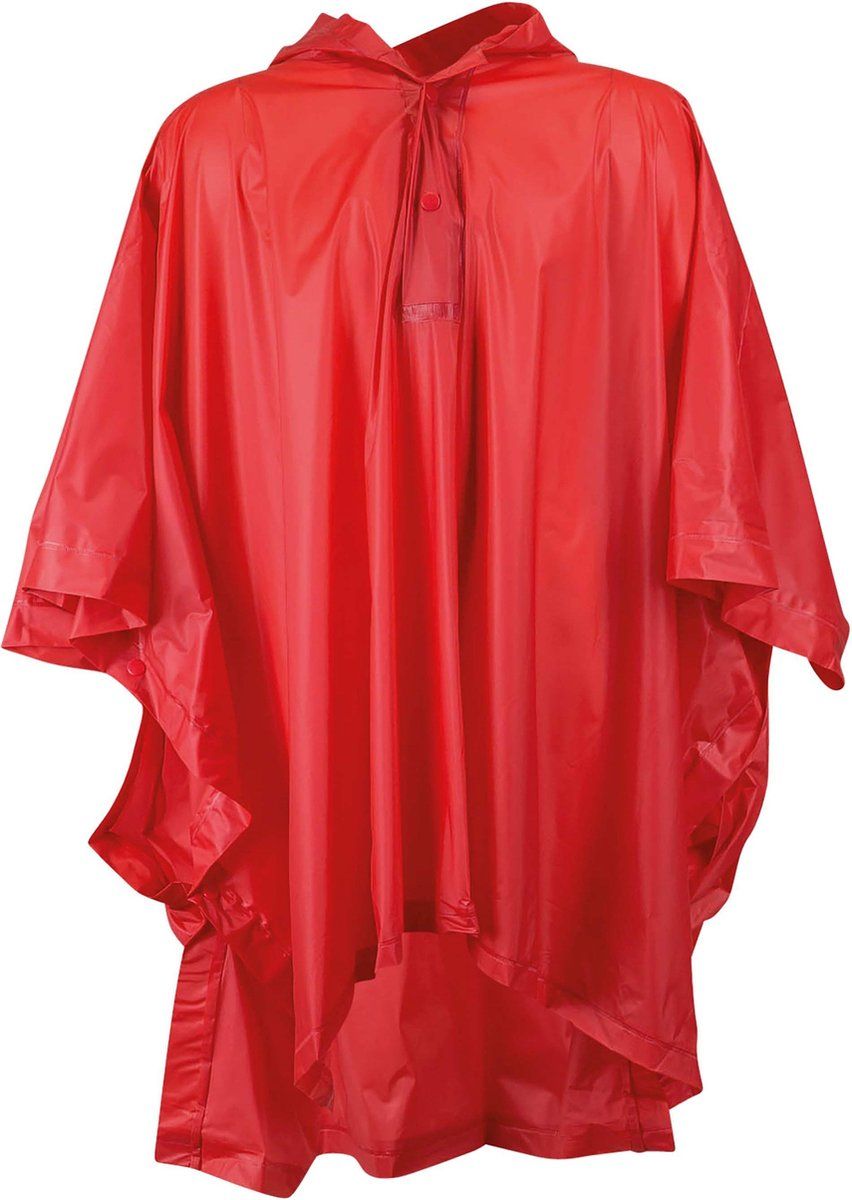 SPLASHMAC Regencape Poncho voor kinderen - Rood