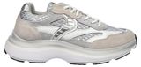 Voile Blanche Baskets pour femmes CLUB122 en daim beige