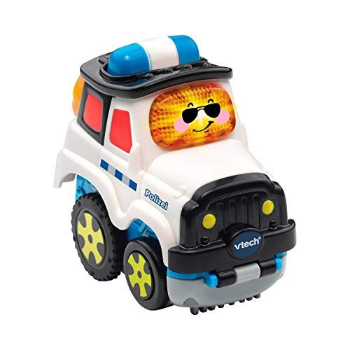 VTech 80-515704 Toet Toet Baby Flitzer Press & Go Politie babyspeelgoed, meerkleurig