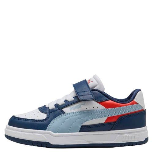 Puma Caven III Block imitatieleren sneakers - lichtblauw/donkerblauw