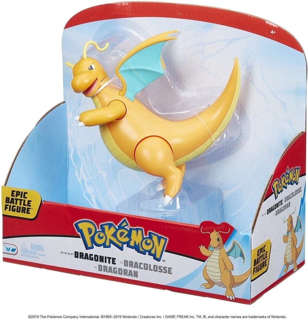 Wicked Cool Toys Epische Battle Speelfiguur - Dragonite 30 cm