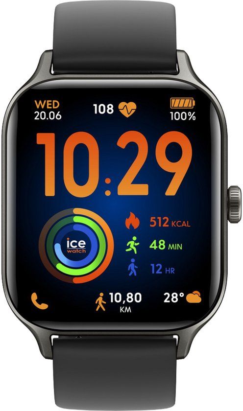 Ice-Watch ICE-Smart Fit RT 3.0 - Smartwatch - 40 mm - Black