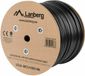 Lanberg UTP Category 6 Rigid Network Cable LCU6-30CU-0305-BK Black 305 m
