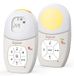 Gigaset Baby 100 Audio - Audio-babyfoon met DECT-technologie - Veilige twee-weg communicatie - 300 m bereik - Voeding Timer - Temperatuursensor - Nachtlampje - 3-traps geluidsweergave, Warm Grijs