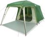 vidaXL Tente de camping avec véranda 5 personnes imperméable vert