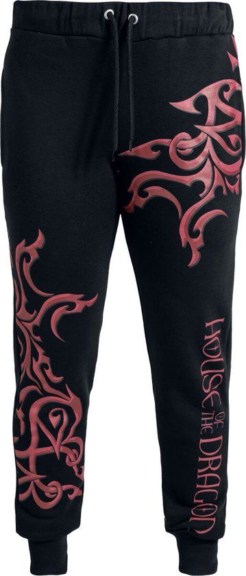 Game of Thrones House of the Dragon Dames Trainingsbroek - zwart - XXL