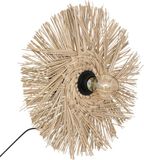 Atmosphera Boho Wall Lamp - Natural - D34cm