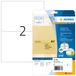 Herma 4683 Etiketten - 210 x 148 mm - Transparant - 50 stuks