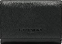 LIEBESKIND BERLIN Leren Portemonnee Hilla Small Pebble Louisa Wallet Black Zwart
