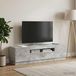 Maison Exclusive - Meuble TV LED, couleur gris béton, fabriqué en bois composite
