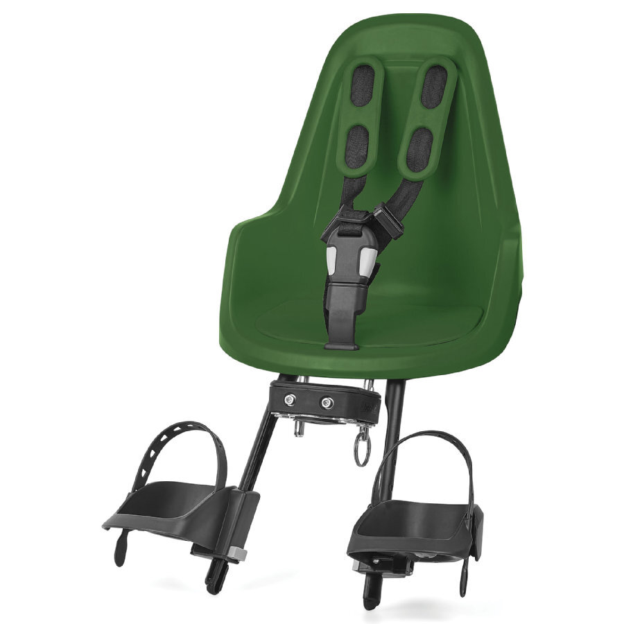 Bobike One Mini - Fietsstoeltje Voorzitje - Olive Green groen