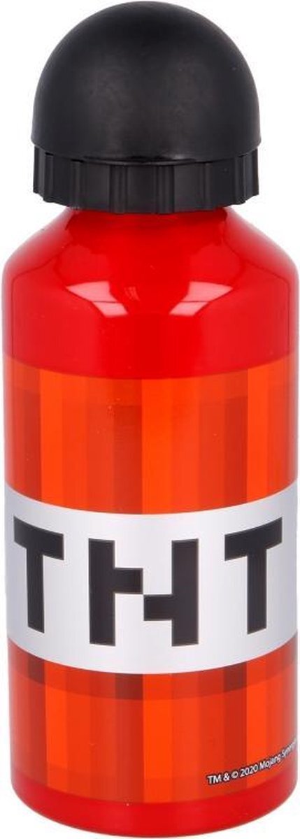 Minecraft drinkbeker - TNT - 400 ml rood