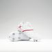 Gilbert rugby schoenen Sidestep X20 Lo 6S maat 2 wit rood