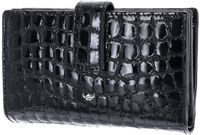 Golden Head Leren portemonnee Cayenne RFID Protect Damenbörse 2800 Schwarz zwart