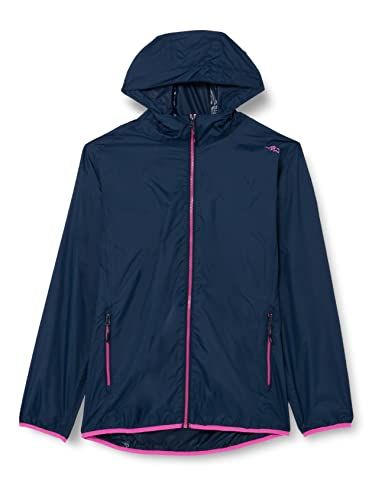 CMP Polyester regenjack met capuchon - blauw - D36 - 8059342102202