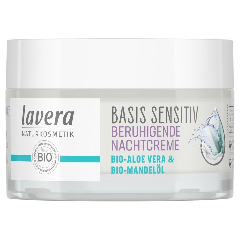 lavera basis sensitiv Verzachtende nachtcrème 50 ml