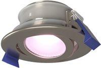 HOFTRONIC SMART Lima LED inbouwspot - Kantelbaar - Dimbaar - RGBWW - IP65 - RVS