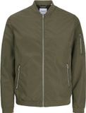 Jack & Jones Jjerush Bomber Noos 12165203 Dusty Olive Mannen Maat - S