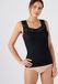 Damart - Zijdezachte tanktop Thermolactyl - Dames - Zwart - L