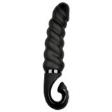 Gvibe - Vibromasseur point G rechargeable étanche silicone noir
