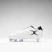 Gilbert chaussures de rugby Sidestep Icon 8S - taille 10.5 - blanc.