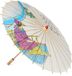 Espa Houten Japanse decoratie paraplu - D85 cm - Home deco of Oosterse Aziatische sfeer - versiering