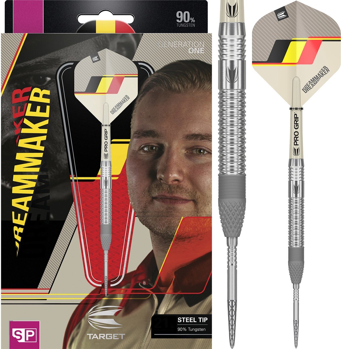 Target Dimitri Van den Bergh G1 90% Swiss dartpijlen - 23 gram