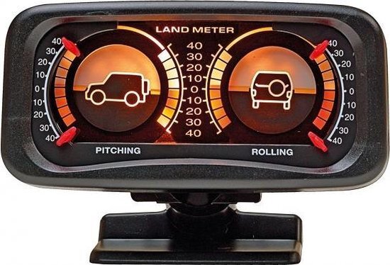 Car Plus Hellingmeter 4x4 12 Volt Zwart