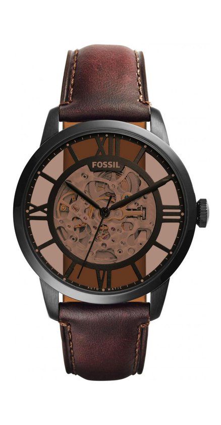 Fossil Townsman ME3098 Herenhorloge 44 mm - Zwart