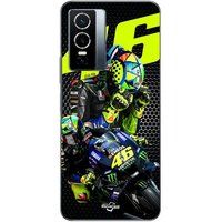 Vivo Hoesje voor Vivo Y76 5G 46 Valentino Rossi MotoGP Monster Logo