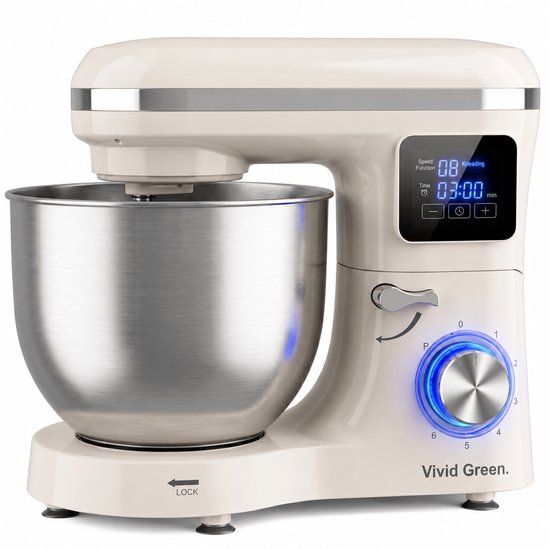 Vivid Green 2000W Keukenmixer