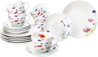MamboCat 18-delig MARIE porseleinen koffieservies voor 6 personen