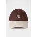 Calvin Klein Heren Monogram EMB Colorblock Baseball LV04G5000G Cap, Bruin (Chocolade Martini), One Size