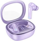 Hoco EQ6 Draadloze Oortjes Bluetooth 5.3 Met Display Paars