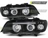 BMW Koplampen met zwarte "angel eyes" ringen, geschikt voor BMW X5 E53, modeljaren 09.99 - 10.03
