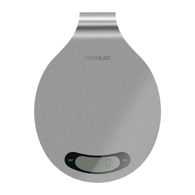 Cecotec Digital Cook Control 10400 - Electronic Kitchen Scale - 8kg - Stainless Steel - Oval