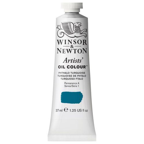 Winsor & Newton Artists' Oil Colour - 37ml - Phthalo Turquoise