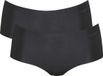 Sloggi Broekje Zero Microfiber Shorts 2.0 Set van 2 Zwart Dames S