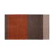 tica copenhagen Stripes by tica tapis de couloir horizontal Brun-terracotta, 67x120 cm