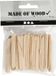 Creativ company Houten Ijsstokjes 5,5 Cm 50 Stuks