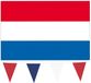 Boland - Nederlandse vlaggen versiering set binnen/buiten 4-delig - Holland supporters