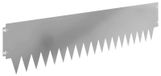 Bordure de pelouse 10 pièces 103 x 25 cm Acier galvanisé argent