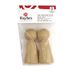 Rayher Ruwe Houten Figuurkegel FSC 100%, 70mm, 2 Stuks