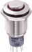 TRU COMPONENTS bouton-poussoir résistant au vandalisme 701982 LAS2GQH-22E/R/12V/N/P