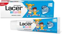 Lacer Tandpasta Kinderen Aardbei (75 ml)